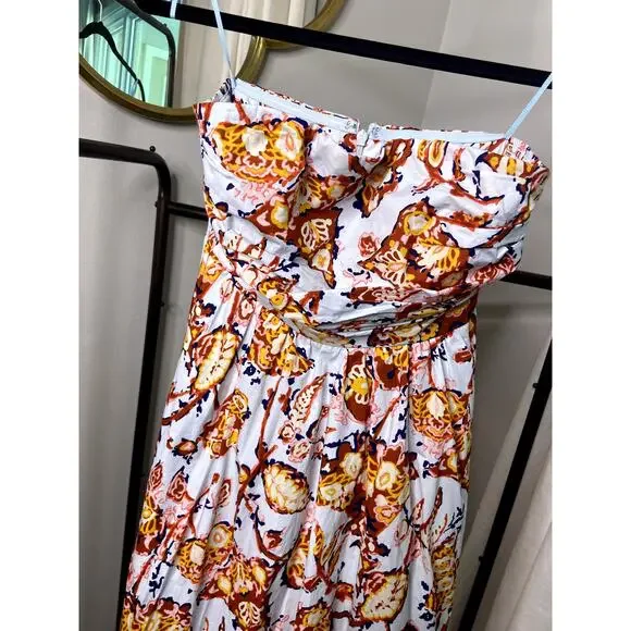 ALC Alc Tate Strapless A-Line Maxi Dress size 0